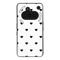 Θήκη Sonique Heart Series για Nothing Phone 3a Λευκό