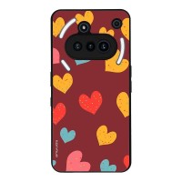 Θήκη Sonique Heart Series για Nothing Phone 3a Μπορντώ