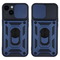 Θήκη Ring Armor CamPro Sonique για Apple iPhone 14 Μπλέ