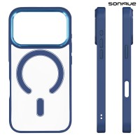 Θήκη Magnetic MagMetal Sonique Apple iPhone 17 Pro Max Μπλέ