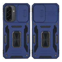 Θήκη Ring Armor CamShield Sonique για Samsung Galaxy A17 4G / Galaxy A17 5G Μπλέ