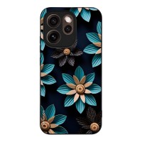 Θήκη Sonique 3D Flower Series για Oppo Reno15 Pro 5G Γαλάζιο