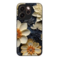 Θήκη Sonique 3D Flower Series για Oppo Reno15 Pro 5G Εκρού