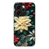 Θήκη Sonique 3D Flower Series για Oppo Reno15 Pro 5G Πράσινο
