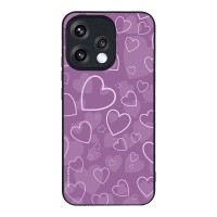 Θήκη Sonique Heart Series για Oppo Reno15 5G Βιολετί