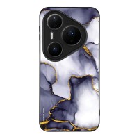 Θήκη Sonique Marble Series για Huawei Pura 80 Pro 5G Μωβ Γκρι