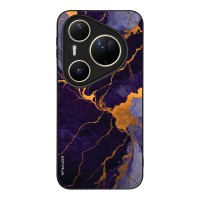 Θήκη Sonique Marble Series για Huawei Pura 80 Ultra Μωβ