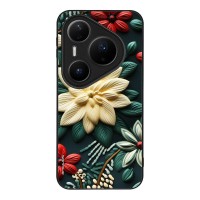 Θήκη Sonique 3D Flower Series για Huawei Pura 80 Pro 5G Πράσινο
