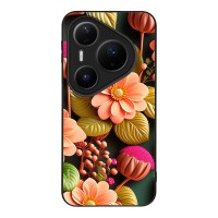 Θήκη Sonique 3D Flower Series για Huawei Pura 80 Pro 5G Σομόν