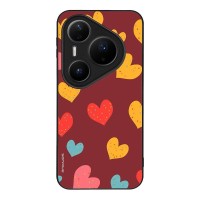 Θήκη Sonique Heart Series για Huawei Pura 80 Pro 5G Μπορντώ