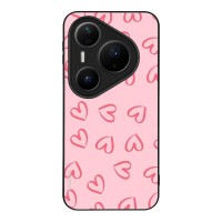 Θήκη Sonique Heart Series για Huawei Pura 80 Pro 5G Ροζ