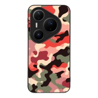 Θήκη Sonique Camouflage Army Series για Huawei Pura 80 Pro 5G Κόκκινο