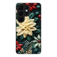 Θήκη Sonique 3D Flower Series για Samsung Galaxy S26 Ultra Πράσινο