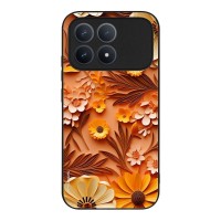 Θήκη Sonique 3D Flower Series για Xiaomi Poco F8 Pro 5G Πορτοκαλί