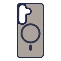 Θήκη Magnetic MagMatte Lens Sonique Samsung Galaxy S26 Μπλε Σκούρο