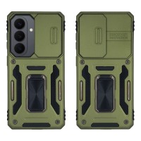 Θήκη Ring Armor CamShield Sonique για Samsung Galaxy S26 Χακί