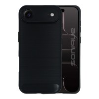 Θήκη Σιλικόνης Sonique Carbon Brushed Apple iPhone 17 Air Μαύρο