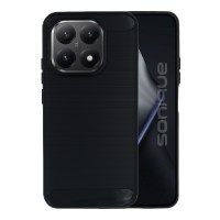 Θήκη Σιλικόνης Sonique Carbon Brushed Xiaomi Xiaomi 15T 5G Μαύρο