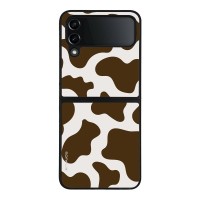 Θήκη Sonique Animal Print Series για Samsung Galaxy Z Flip 4 Cow 02