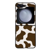 Θήκη Sonique Animal Print Series για Samsung Galaxy Z Flip 5 Cow 02