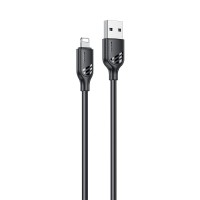 Καλώδιο Yesido CA126L USB-A σε Lightning 12W 1m Μαύρο