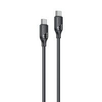 Καλώδιο Yesido CA175 Type-C σε Type-C 60W 1m Μαύρο