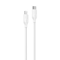 Καλώδιο Yesido CA176 Type-C σε Lightning 27W 1m Λευκό