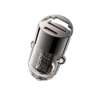 Φορτιστής Αυτοκινήτου Yesido Y68 USB-A + USB-C 30W Μαύρο