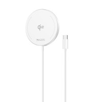 Ασύρματος Μαγνητικός Φορτιστής Yesido DS24 15W Qi2.0 Λευκό