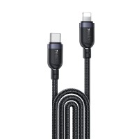 Καλώδιο Yesido CA193 Braided Type-C σε Lightning 27W 3m Μαύρο