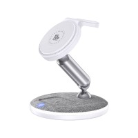 Ασύρματος Φορτιστής REMAX RP-W90 Bodi Series 22W Αναδιπλούμενος 3 σε 1 Λευκό