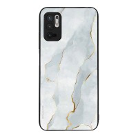 Θήκη Sonique Marble Series για Xiaomi Redmi Note 10 5G / Poco M3 Pro 5G Λευκό 01