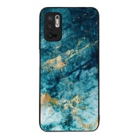 Θήκη Sonique Marble Series για Xiaomi Redmi Note 10 5G / Poco M3 Pro 5G Μπλε