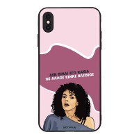 Θήκη Sonique Greek Cult TV Series για Apple iPhone XS MAX Δεν είμαι Εγώ Κακιά