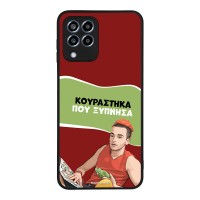 Θήκη Sonique Greek Cult TV Series για Samsung Galaxy M33 5G Κουράστηκα που Ξύπνησα