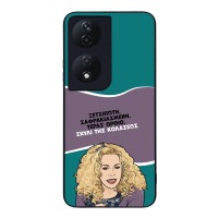 Θήκη Sonique Greek Cult TV Series για Honor 90 Smart 5G / Honor X7b Σκυλί της Κολάσεως