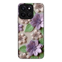 Θήκη Sonique 3D Flower Series για Honor X7c Βιολετί