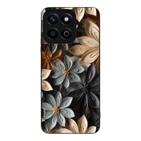 Θήκη Sonique 3D Flower Series για Honor X7c Γκρι