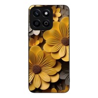 Θήκη Sonique 3D Flower Series για Honor X7c Κίτρινο