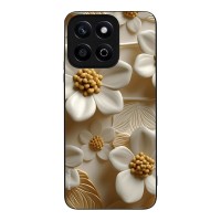 Θήκη Sonique 3D Flower Series για Honor X7c Λευκό