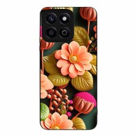 Θήκη Sonique 3D Flower Series για Honor X7c Σομόν
