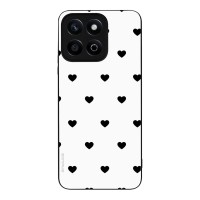 Θήκη Sonique Heart Series για Honor X7c Λευκό