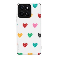 Θήκη Sonique Heart Series για Honor X7c Λευκό 02