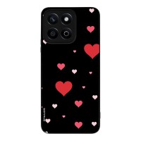 Θήκη Sonique Heart Series για Honor X7c Μαύρο