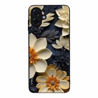 Θήκη Sonique 3D Flower Series για Samsung Galaxy A07 4G Εκρού