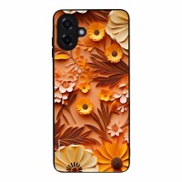 Θήκη Sonique 3D Flower Series για Samsung Galaxy A07 4G Πορτοκαλί