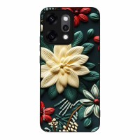 Θήκη Sonique 3D Flower Series για Oppo Reno14 Pro 5G Πράσινο