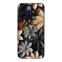 Θήκη Sonique 3D Flower Series για Oppo Reno15 F 5G / Oppo Reno15 FS 5G Γκρι