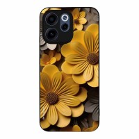 Θήκη Sonique 3D Flower Series για Oppo Reno15 F 5G / Oppo Reno15 FS 5G Κίτρινο