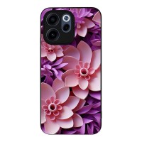 Θήκη Sonique 3D Flower Series για Oppo Reno15 F 5G / Oppo Reno15 FS 5G Ροζ